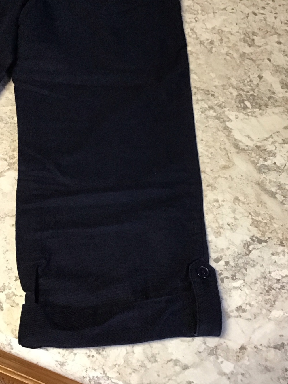Talbots Navy Drawstring Chinos - Picture 5 of 6